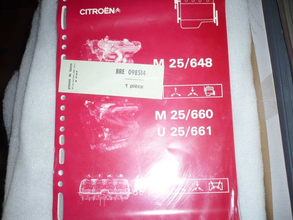 livros tecnicos e de instruções veículos citroen