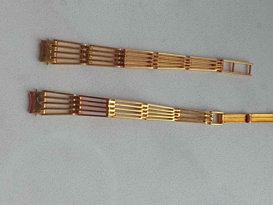 Браслет позолоченный женский часов 8мм новый СССР