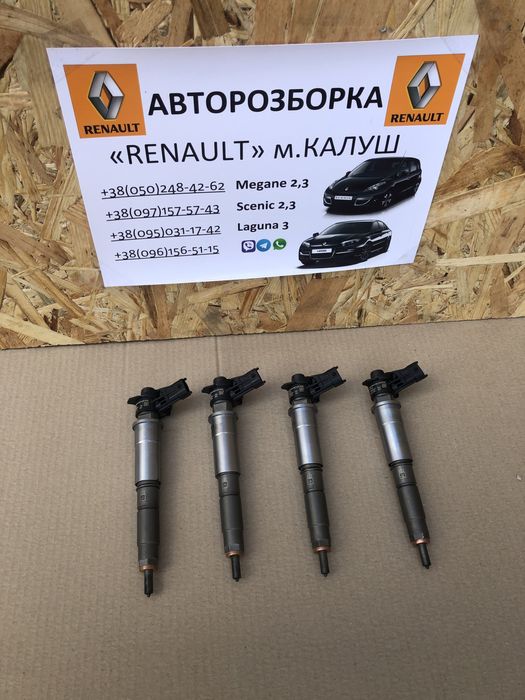 Форсунки 2.0 dci Renault Laguna 3 Trafic Opel Vivaro Qashqai Koleos