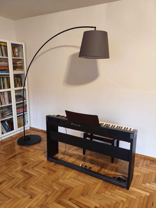 Lampa podłogowa, łuk, Ikea SKOTTORP / SKAFTET