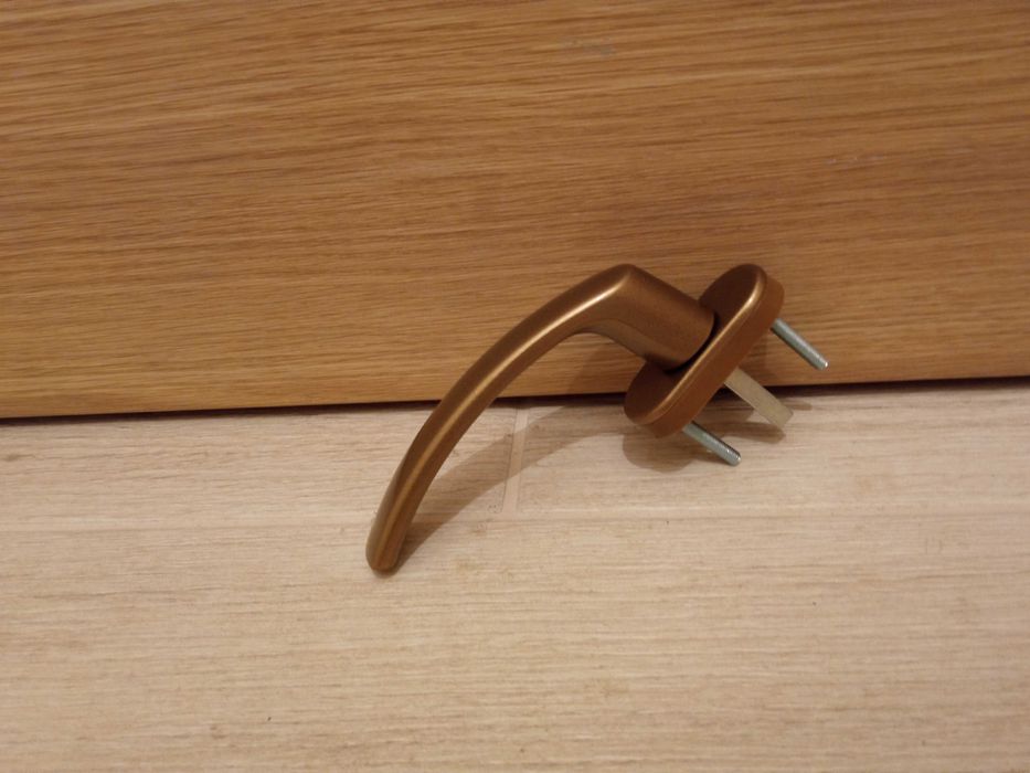 Klamka do Okien PCV Złota