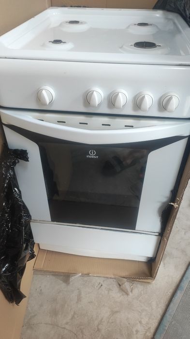 Газова плита плитка indesit