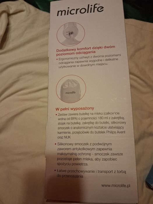 Laktator ręczny Microlife BC 100 soft