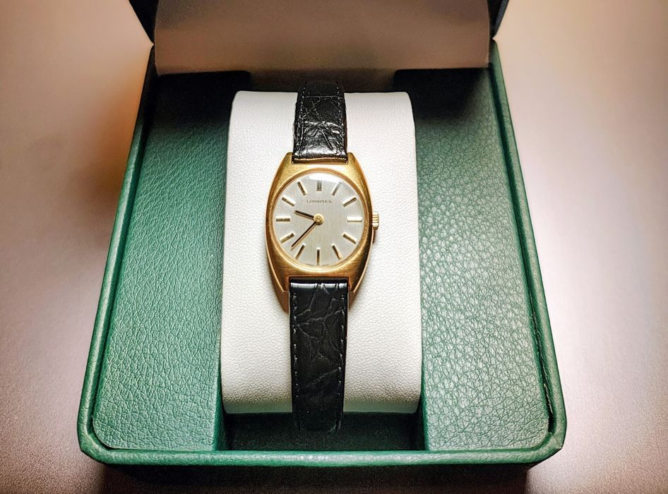 Zegarek damski Longines retro vintage stan bdb nowy pasek gratis etui