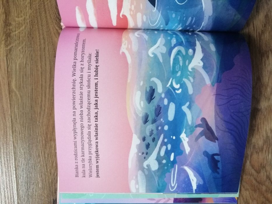 Książka dla dzieci Wieloryba Albinoska