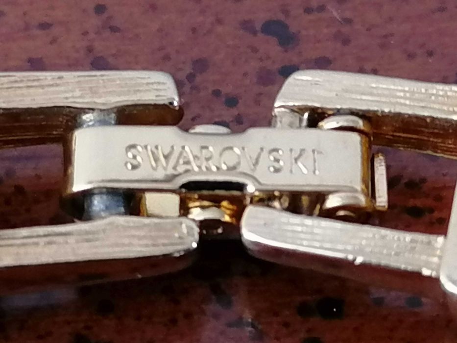 Colar e pendente com cristais tudo marca Swarovski