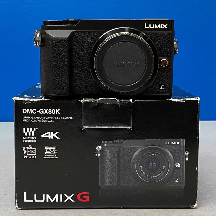 Panasonic Lumix DMC-GX80 (Corpo) - 16MP