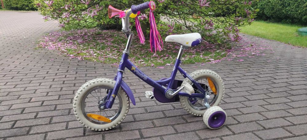 Rower dziecięcy GIANT - 100% oryginalny - wersja fiolet Puddin 12,5"