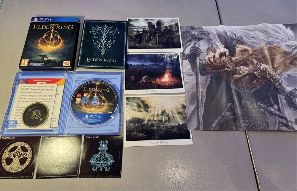 Edycja kolekcjonerska gry Elder Ring na konsolę PS4/PS5  Polecam dla Fana gry