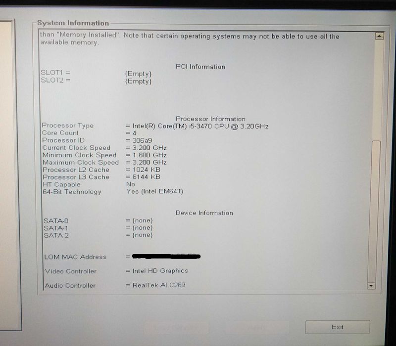 Dell OptiPlex 7010 i5-3470 - SEM RAM