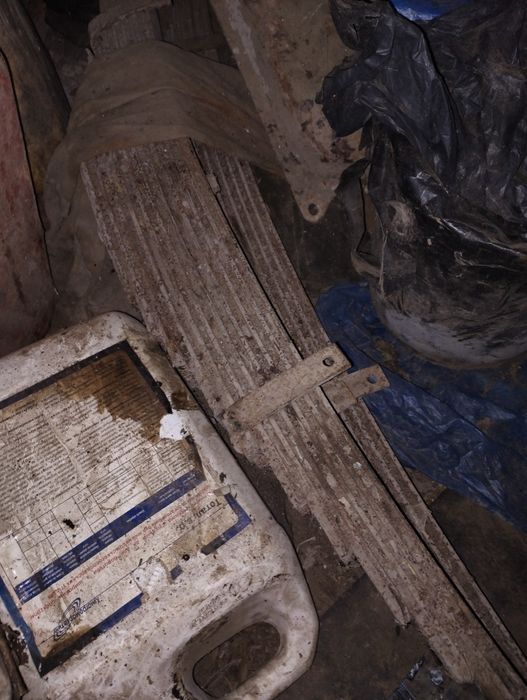 Рама причіпа-лісовоза одноосного.