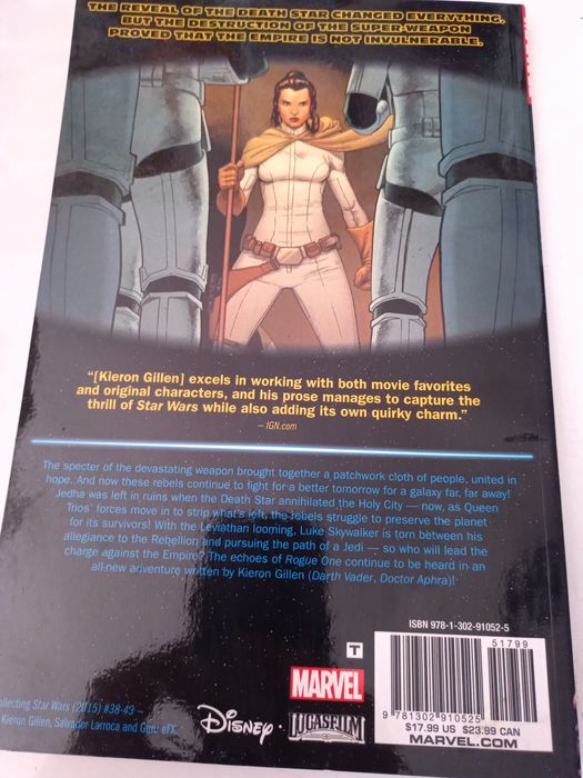 Star Wars comics the ashes of jedna