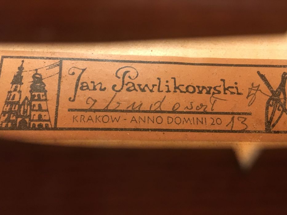 Viola d’arco Jan Pawlikowski 42cm, 2013