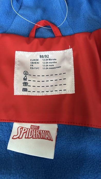 Дощовичок MARVEL SPIDER-MAN Lupilu розмір 86/92 см