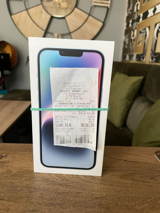 Świetny Iphone 14 Plus 128GB Blue/GWPR8MC/Media Expert/Bat97