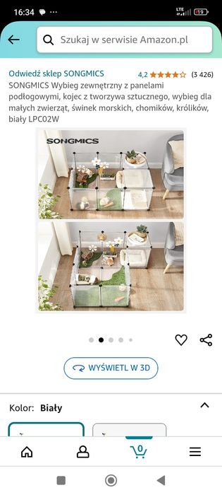 Wybieg dla małych zwierząt