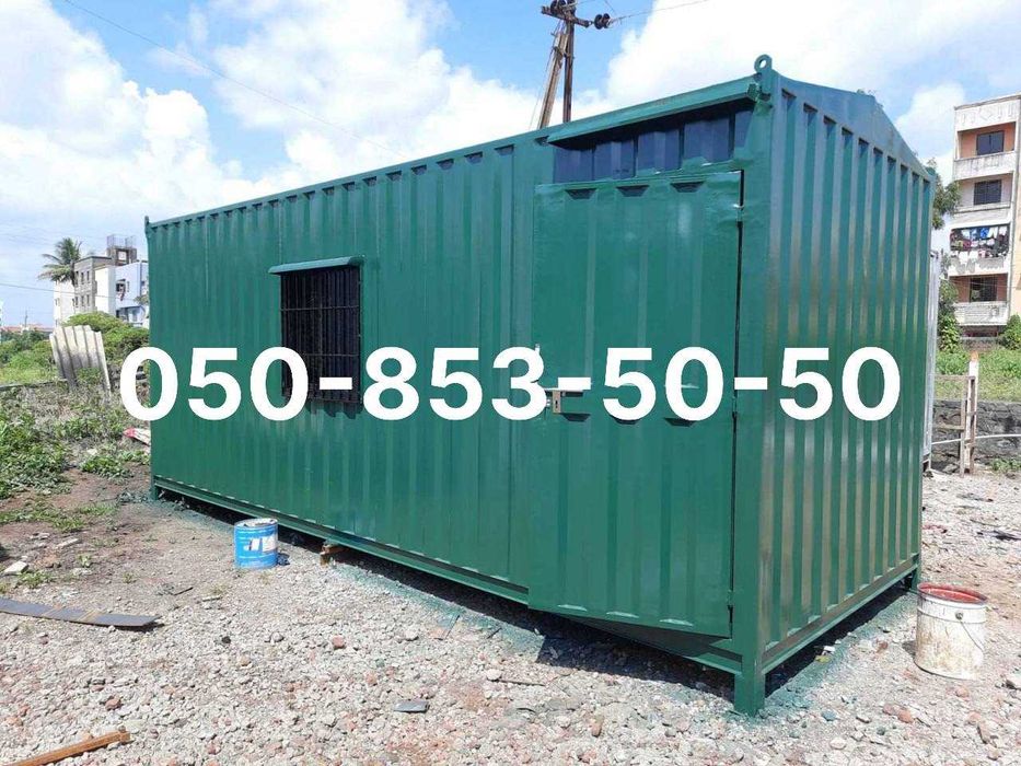 Київ • оренда вагончика 3×6 | бытовка для офісу/житла на об’єкті