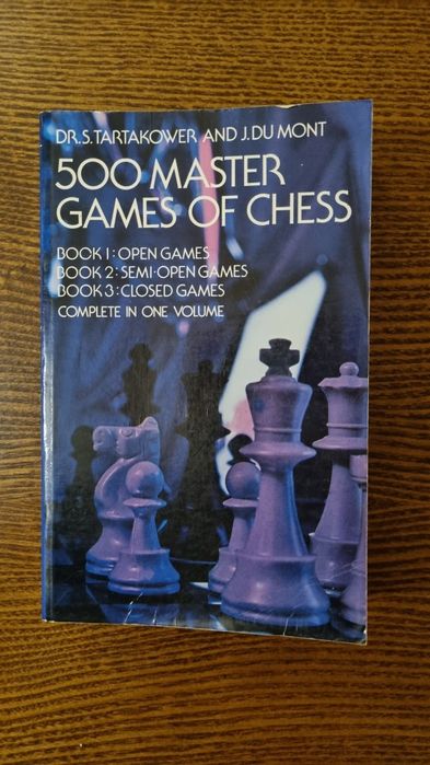 Tartakower "500 Master Games of Chess" szachy