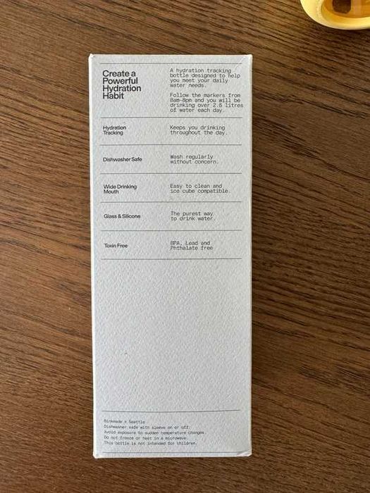 Butelka na wode Bink Day Lemon, 800 ml