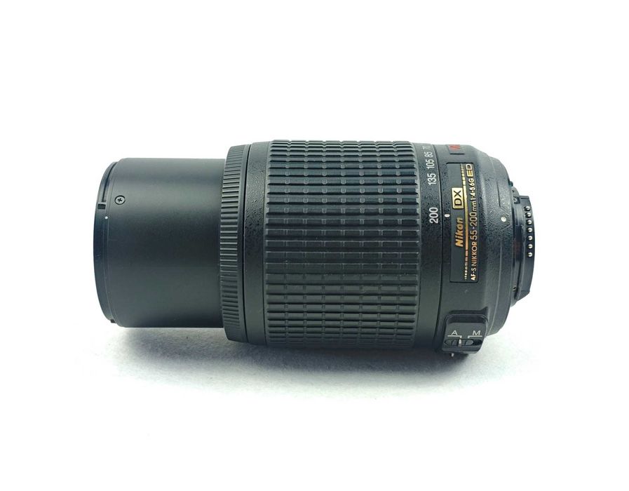 Об'єктив Nikon DX AF-S Nikkor 55-200mm f/4-5.6G ED VR (зум, телевік)