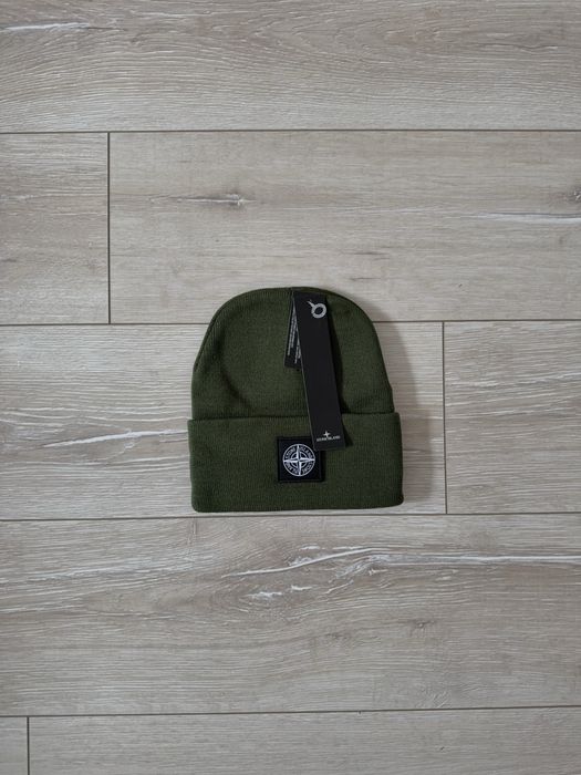 Шапка стон айленд / шапка Stone Island чорна