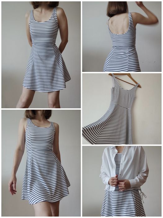 Сукня літня/ плаття в смужку