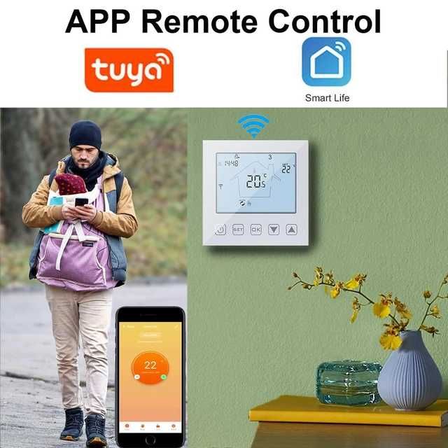 Nowy termostat / termoregulator / podgrzewacz /Wi-Fi / KETOTEK !A1205!
