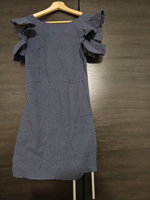 Платье в горошек