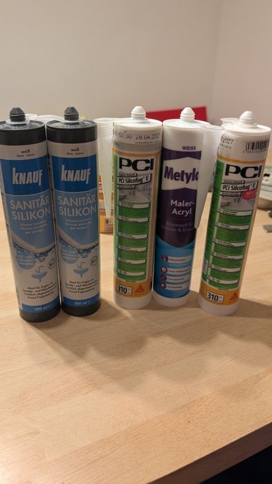 Taśmy,pędzle,sylikony itp.