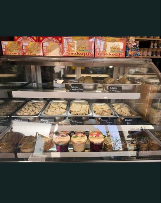 Witryna chłodnicza, cukiernicza, chlodząca, lodówka sklepowa