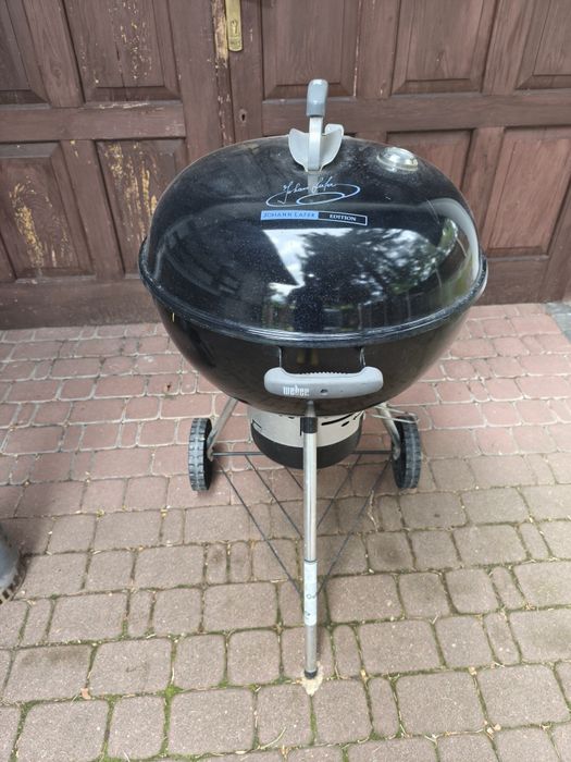 Grill węglowy Weber 57 cm Johann Lafer Edition + komin Weber (Zestaw!)
