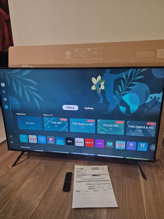 Telewizor Samsung 43 cali gwarancja  Smart tv 4k najnowszy model
