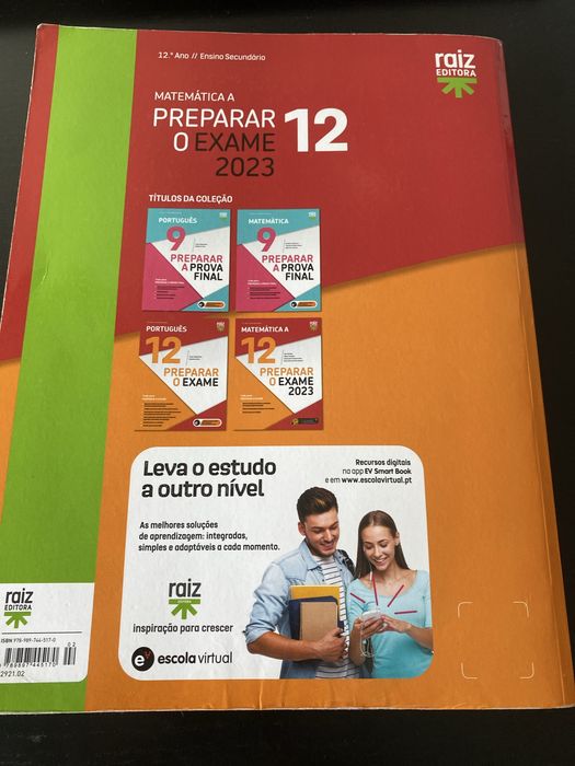 Livro para o exame matematica