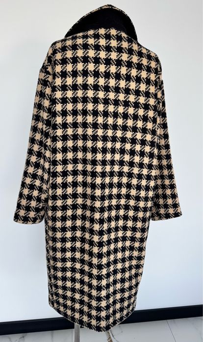 Piekny, w brazach jesienny, oversize , dobry sklad 40 42