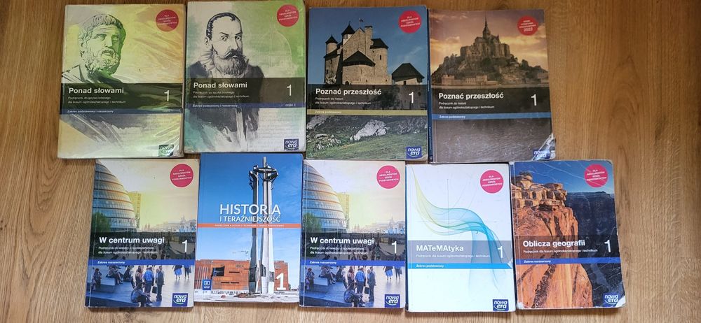 Podręczniki 1 kl liceum