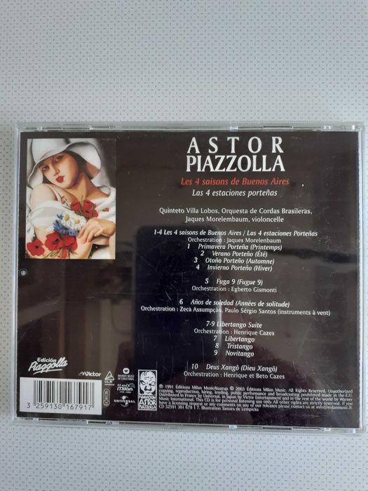 ASTOR PIAZZOLLA - Les 4 saisons de Buenos Aires