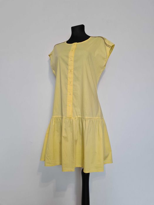 sukienka z guzikami M