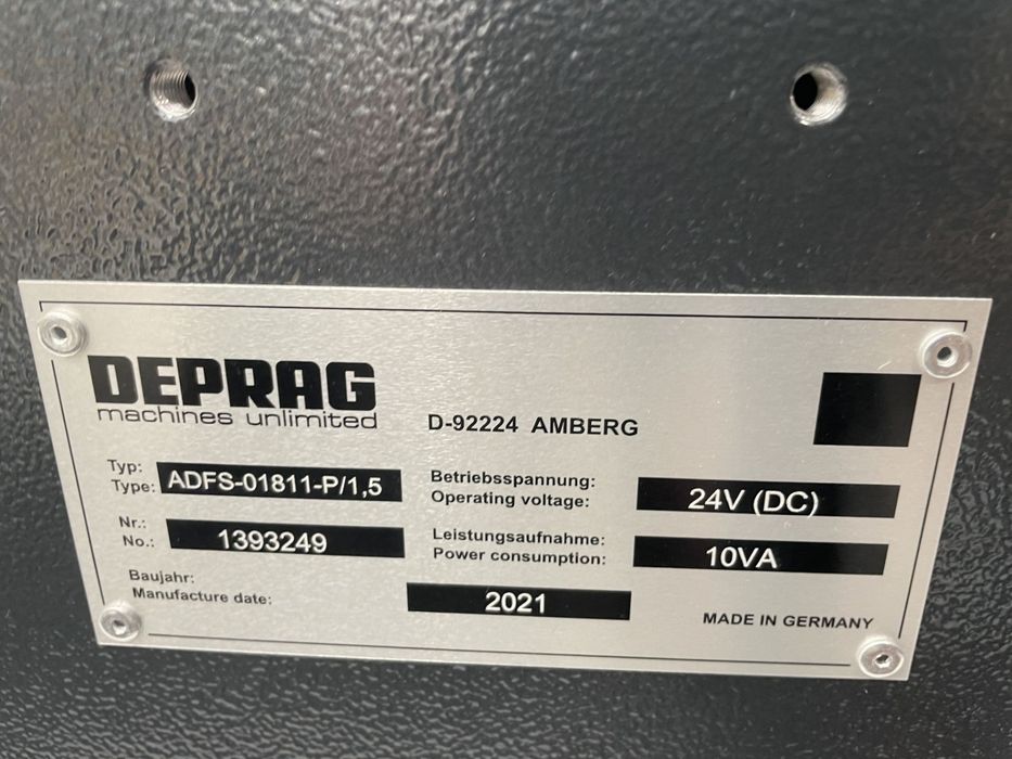 Liniowy Podajnik Śrub Deprag Adfs-01811-P/15
