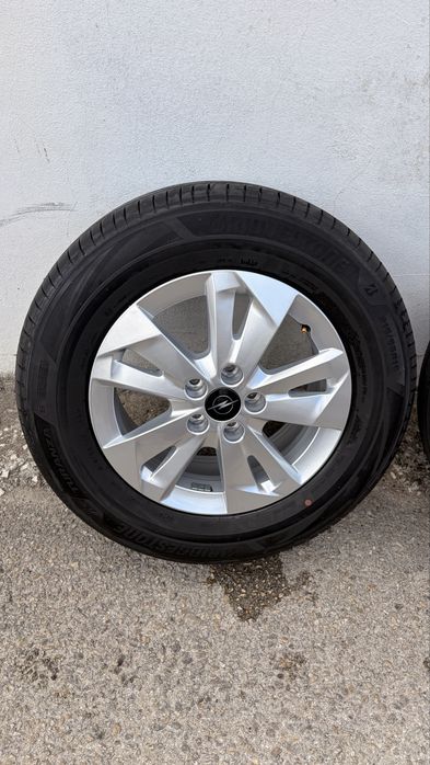4 Jantes Originais Opel  16” + Pneus Bridgestone – Apenas 120 km