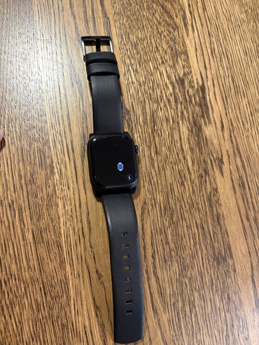 Apple Watch Series 7 GPS 45 mm шкіряний ремінець Nomad