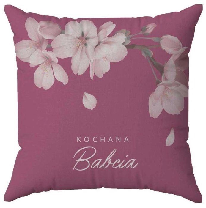 Poduszka Kochana Babcia 40x40cm oprawa: folia