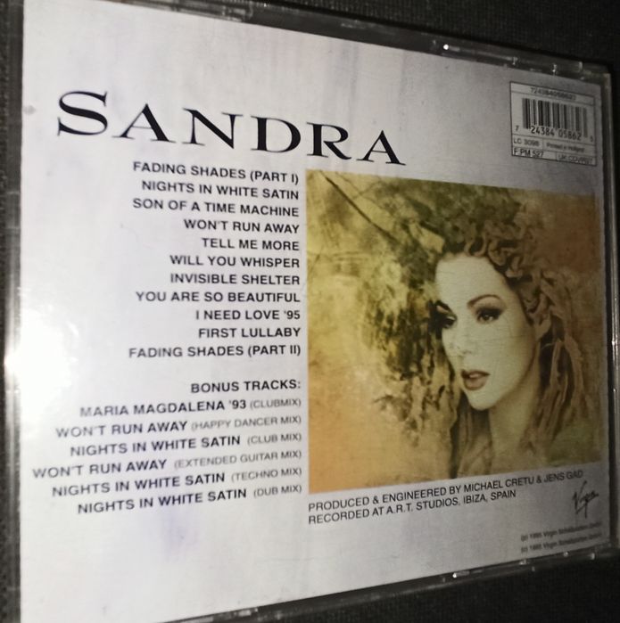 Sandra Fading Shades CD Silent Circle Bad Boys Blue Savage CC Catch