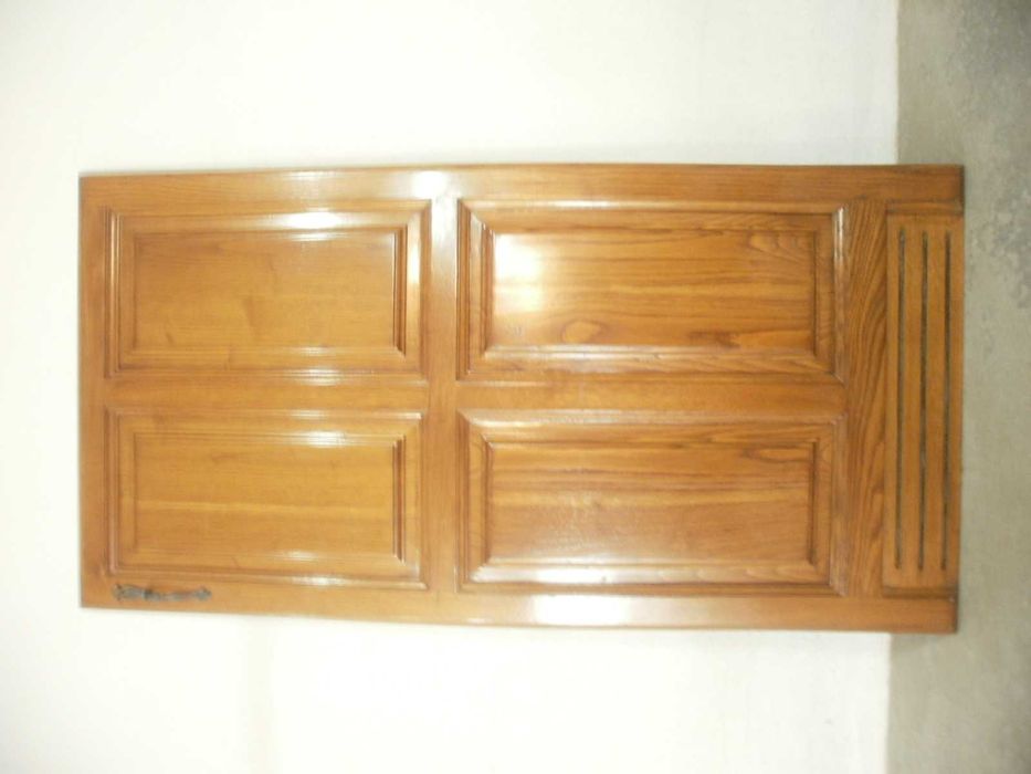 Porta de armário para frigorifico embutido em madeira de carvalho