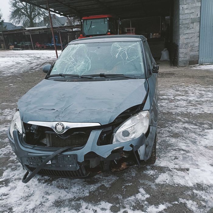 Skoda fabia uszkodzona