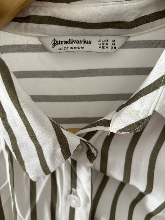 Camisa/vestido às riscas