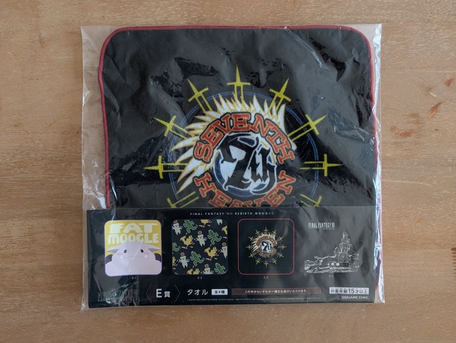 Toalha micro-fibra final fantasy e kingdom hearts