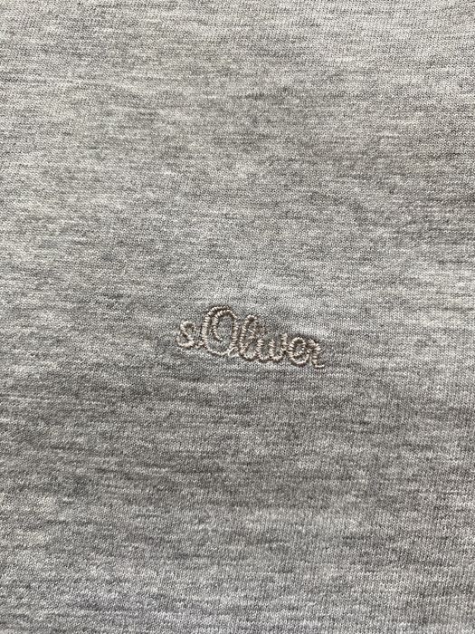 T-shirt męski podkoszulka koszulka s.Oliver szary S men grey