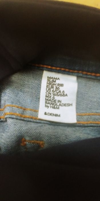 Spodnie damskie ciążowe roz.36 H&M mama