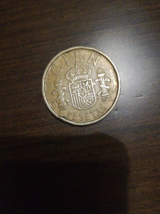 Moeda 100 pesetas 1988