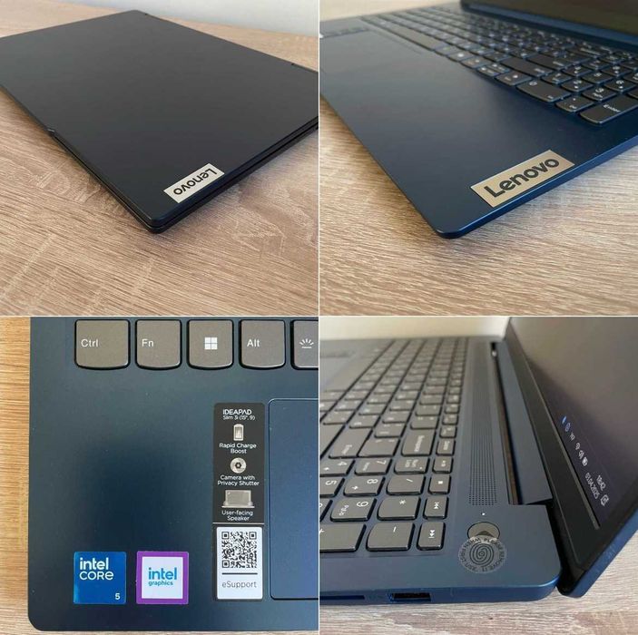 Lenvo 15 мат снс i5-120u 14gen 10ядр 16 ddr5 512 bat 7ч 1.5кг 2024 Гар